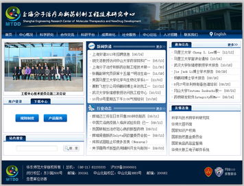 上海天照科技助力華東師范大學(xué)分子治療與新藥創(chuàng)制工程中心網(wǎng)站建設(shè)